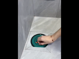 Sewer Pipe CoverEffective Seal DesignStops Backflow Odor in Shower Room and Wash Basins