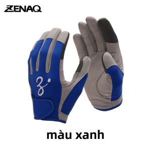 Găng Tay Câu Cá Ngắn 3D Chống Trượt Thoáng Khí Chống Nắng Bền
