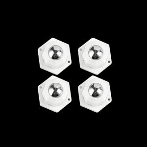 Self Adhesive Caster Wheels 360° Swivel Universal Mini No Drill Furniture Sliders Appliance Rollers for Kitchen Sofa Storage Box
