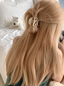 Cute Little Dog Eyeglass Claw Clips Medium Half Updo Hair Clips Sweet Girl Hair Accessories Korean Style Fashion Jewelry