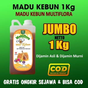 Madu Murni Multiflora 1kg dijamin asli dijamin murni