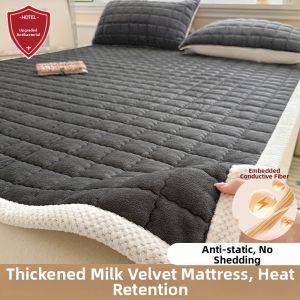 HAOMIAN | Thick Warm Milk Fleece Coral Velvet Bed Cover Blanket