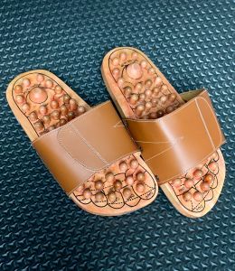kalatik sandal kesehatan kayu mahoni solid terbaik