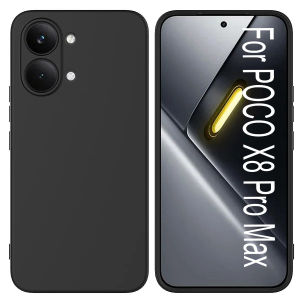 Skin Feel Official Liquid Silicone Case for Redmi Poco X8 Pro Max X7 X6 F8 F7 M8 Pro Ultra Soft TPU Lightweight Phone Back Cover