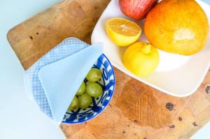 Lexngo Food Grade Silicone Stretchable Food Wraps (Small) Pack of 4 - Reusable Food Seal to keep Food Fresh / Food Grade High Stretch Silicone Lids Seal Bowl Cover