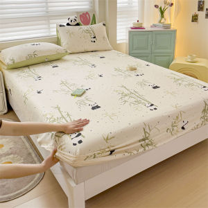 Pure Cotton Fitted Sheet One-Piece 100 Cotton Bedspread Mattress Protection Kids Boy Bed Single Three-Piece Set 2024 New Arrival