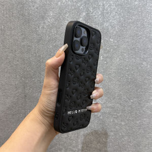 เคสโทรศัพท์แบบหนาเต็มจอ KT Head Heart สำหรับ Apple รุ่น 16 pro Max 15 pro และ 14 ป้องกันการตกหล่น สีดำ เคสโทรศัพท์แบบซิลิโคนที่ทนทานสำหรับคู่รัก