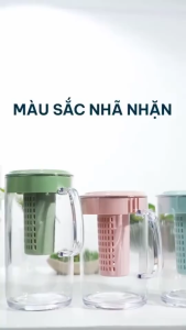 Ca Nhựa Trong Suốt Bình Nhựa Lọc Trà 1.5L 1.8L Chịu Nhiệt Tốt VIỆT NHẬT 6068/6069 - TADAHOME