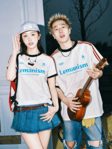 lemanism | Striped Jersey T-Shirt Mens and Womens