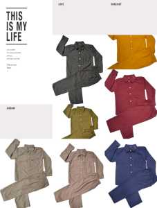 Kemeja Anak Laki-Laki Gambar XR-TOM BROWNIES-BATIK Panjang