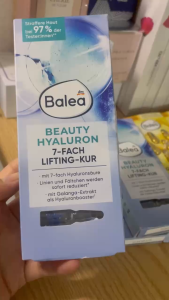 Made.in.Germany 💚 –✨ Tinh chất dưỡng da cô đặc dạng ống Balea Beauty Hyaluron 7-fach Lifting-Kur