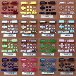 JCD Replacement Full Button Set For NDS Lite Console Power ON OFF Key ABXY L R D Pad Cross For NDSL