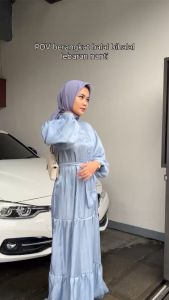 FREE BROSS ASROPA TERBARU BAHAN SHIMER PREMIUM GAMIS KONDANGAN BRIDESMAID UKURAN M L XL BEST SELLER COD