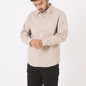 MGee Kemeja Lengan Panjang Pria M Gee Original Texas C040 Sand