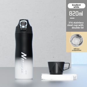 TAOSENLIN | Stainless Steel Insulated Water Bottle for Men Large Capacity 1000ml