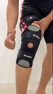WINMAX Neoprene Elastic Open Patella Adjustable Knee Support One Piece Heated Adjustable Knee Brace Support Relieve Stabilizer Leg For Arthritis Knee Strap Patella Open Patella Protector