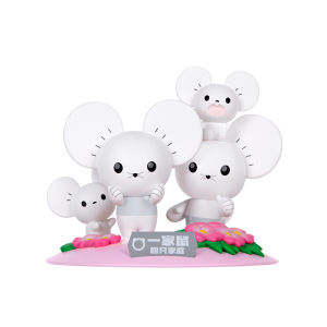 Funism | Pokemon Anime Action Figures Maushold Family Of Four Funism Genuine Collection Figurines Ornaments Model Toys Birthday Gifts