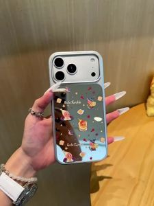 Sup&LV | Magnetic Cartoon iPhone Case with Mirror High-End Feel Camera Protection and Shockproof