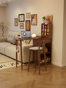 DONGMU | Movable Extendable Kitchen Bar Table and Cup Holder