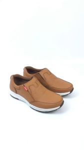 Sepatu Slip On Pria Kulit Model Casual Import Desain Kekinian Mamojosfore Ravenza