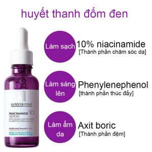 Tinh chất chống lão hóa RETINOL B3 Serum L`a R.oc`he P`os•ay 30ml cấp ẩm phục hồi da giảm thâm ƞám làm đều màu da