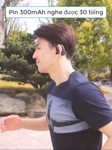 Tai nghe bluetooth móc tai K21 mẫu mới kèm mic pin trâu chống nước đàm thoại to rõ