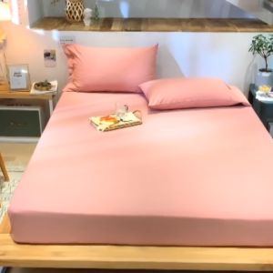 【ship in 24h】Fully Garterized Hotel Quality Plain Bedsheet Only Single / Full Double / Double / Queen / King