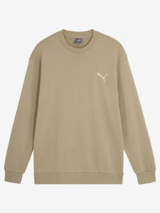 PUMA | Áo Hoodie Rộng Rãi Đơn Giản Thể Thao Bền Cổ Tròn Retro