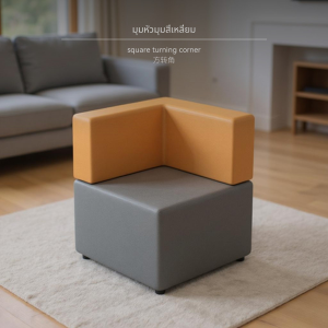 โซฟาหนังสุดสบาย · สไตล์คลาสสิกย้อนยุค โซฟา ปรับ นอนได้ หนัง แท้ วินเทจ cushion sofa เบด เบต นอน หนา ทูอินวัน sofas indoor