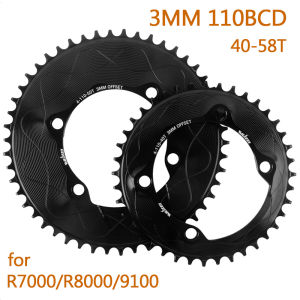 Road Bike Chainring 110BCD Bicycle Chainwheel 40T-58T Narrow Wide Sprocket for Shimano R7000 R8000 R9100 Bicycle Parts 8-12Speed