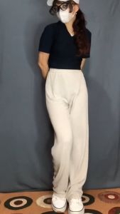 Crop Top Lengan pendek Baju Wanita Viral Kekinian Bahan Knit Premium Import Tebal Ootd Remaja Dewasa