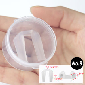 1pcs Rhinoplasty Nostril Support Postoperative Silicone Nasal Wing Beauty Noseclip Nostril Retainer Nose Correction Fixator