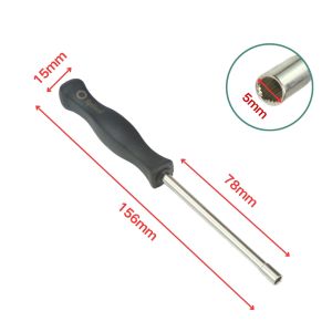 21 Splined Nut Driver Screwdriver Carburetor Tuning Tool For PZ Series CG TMX NXR Dirt Bike ATV Maintenance Hand Tool