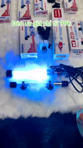 Đèn UV KaoKui Sterilization Submersible Lamp diệt ức chế rêu tảo vi khuẩn hại bể cá tép thủy sinh nước mặn
