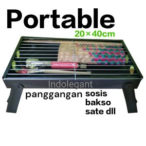 portable panggangan alat panggang set panggang alat pemanggang