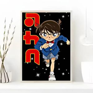 Bandai | Pintura de diamantes Conan Anime mosaico obra de arte hecha a mano diamantes redondos/cuadrados completos para principiantes