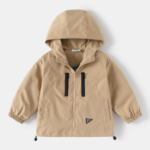 Hooded Zipper Jacket for Boys