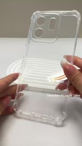 Ốp Điện Thoại Silicon Chống Sốc Cho OPPO A57 5G 2022 A77 K10 Narzo 50 - Ốp Lưng Mềm Chống Xước Trong Suốt Có Thể Giặt Được