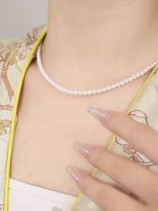 Natural Pearl S925 Silver Jewelry Set