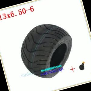 13 Inches Tubeless Tire 13x6.50-6 for ATV QUAD Golf Buggy Mower Go-kart Lawnmowers 13*6.50-6 Tire for Sightseeing Car Accessorie
