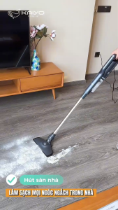 Máy hút bụi cầm tay Kaiyo lực hút siêu mạnh 16000Pa sạch bụi tinh tươm
