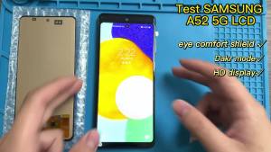 AMOLED/TFT Quality For Samsung A52 5G A526 LCD Display Touch Screen With Frame Digitizer For Samsung SM-A526B A526U LCD Display