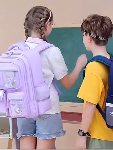 American Style Kids School Backpack 16inc w/Spine Protection Bag for Boys/Girls Students