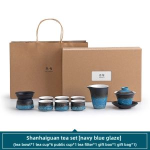 SANXUN | High-end Chinese Style Tea Set for Home and Office