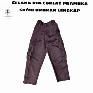 CELANA PDL KANTONG CARGO PINGGANG KARET SD/MI BAHAN ELEMEN UKURAN LENGKAP