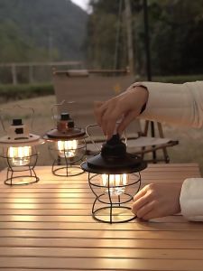 ตะเกียงวินเทจ แคมปิ้ง ไฟแคมปิ้ง LED USB ชาร์จ ไฟตั้งแคมป์ ทรงวินเทจ โคมไฟฉุกเฉิน ตะเกียง ดิฉันเทจ บุญซูปา