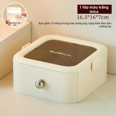 kaniu | Hộp Lưu Trữ Mỹ Phẩm Đa Năng Dung Lượng Lớn Có Ngăn Kéo