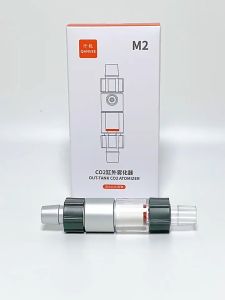 Trộn CO2 Qanvee M1 M2 P12/16mm - Bộ trộn bằng sứ nhỏ gọn thích hợp cho hồ thủy sinh