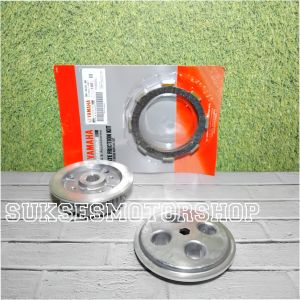 Paketan kampas kopling + kaki 4 kopling + lawan yamaha jupiter mx 135 new vixion new nvl 2013 2014 50c