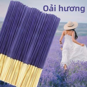 Que Hương Gỗ Lavender Trị Liệu Hương Thơm 8.66 Inch Trang Trí Nhà Cửa Tạo Không Khí Khách Sạn & Spa Quà Tặng Hoàn Hảo Cho Ngày Lễ Nhang Que